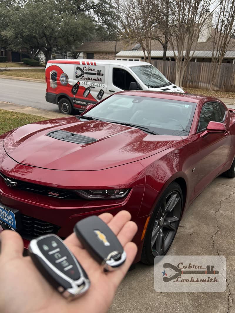 chevrolet camaro key replacement